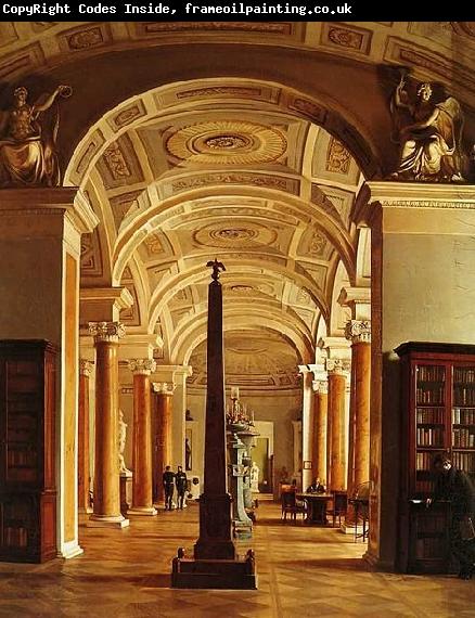 Alexey Tyranov View on the Hermitage Library